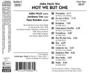 Mike Nock  Not We But One  CD