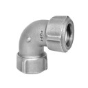 GF Primofit 1/2" Galvanisert Vinkel med Muffe for Hydraulikk