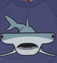 DYR Cph Swarshirt   Dyrebelg   Grey Marine Hammerhead Shark   DYR   2 år (92)   Collegegenser   Blå