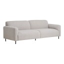 Salvador sofa 3 personers sofa lysegrå.