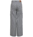 Sofie Schnoor Dark Blue Striped Bukser 164
