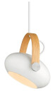 Halo Design DC Taklampe Ø18 Hvit/ Eik