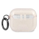 Karl Lagerfeld Beskyttelsesetui Kla3ukhgd Glitter Karl"s Head Til Airpods 3 Gull