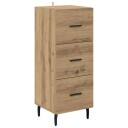  Serviesskap artisan eik 34 x 34,5 x 90 cm Konstruert tre