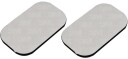 Selvklebende borrelås 50 × 30 mm – sett med 5 stk