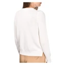 Gran Sasso Dame Strikkevarer Hvit 2XS,