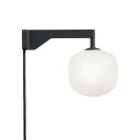 Muuto Rime Vegglampe Sort