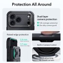 Esr Cyber Kickstand MagSafe Hybrid-deksel for iPhone 17 Pro Max - Svart