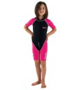 Seac Badedrakt   Dolphin Shorty Girl 1,5 mm   Svart/Rosa   Seac   9 år 134   Badetøy