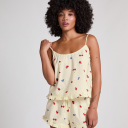Hunkemöller Cami Woven Fruit topp gul L 
