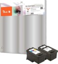 Peach 0F319169 BK/C/M/Y blekkpatroner 2 pk 13 ml