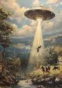 Alien Cowspiracy Plakat Plakat / 70x100cm