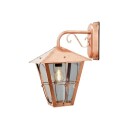 Konstsmide Fenix vegglampe, ned E27 kobber 432-900