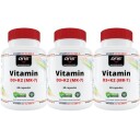 3 pack Vitamin D3 + K2 MK 7 3 x 60 caps