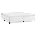 vidaXL Sengeramme hvit 180x200 cm 6FT Super King kunstskinn