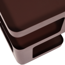 Sidebord/Nattbord Riv 35 cm - Lilla/Brun