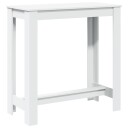  Barbord hvit 102x50x103,5 cm konstruert tre
