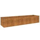 vidaXL Høybed 194x50x36 cm cortenstål