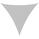  Solseil lysegrå 4,5x4,5x4,5 m 100% polyester oxford 4000920