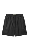 Woodbird Wbbommy Linen Shorts Black S