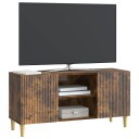  TV skap Røkt Eik 102 x 34,5 x 50 cm Konstruert tre