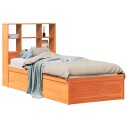  Sengeramme uten madrass voksbrun 75x190 cm heltre furu 8721158622686