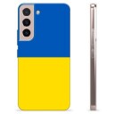 Samsung Galaxy S22 5G TPU-deksel Ukrainsk flagg Gul og lyseblå