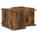 Kaffebord Røkt Eik 50,5 x 50 x 33 cm Konstruert tre