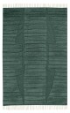 Ryetepper   Rani Natural Cotton Shaggy grønn Størrelse: 80 x 150 cm