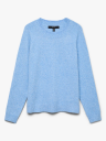 Vero Moda Doffy Long Sleeve O-Neck Blouse Blå XL