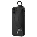 Mercedes Mobildeksel Strap Line til iPhone 12 Mini, Svart