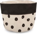 Form Living Oppbevaringskurv Prick Stor Beige/Svart Del 1/2