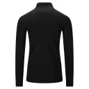 Aclima Fleecewool V2 Polo W/ Zip Jet Black Jet Black S