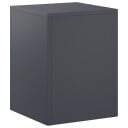 vidaXL Planteholder Antrasitt 30 x 30 x 40 cm Rustfritt stål