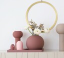 Cooee Design Ball vase 8 cm cinder rose