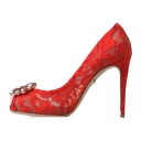 Dolce & Gabbana Dame Sko Rød 36 1/2 EU,