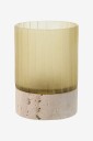 Ellos Home Lyslykt Charlotte høyde 14 cm Gul