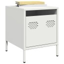  Nattbord 2 stk hvit 35x39x43,5 cm stål 8721102930126