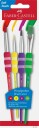 Faber-Castell Brush Soft Grip  Set of 4