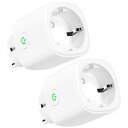 Meross Smart WiFi Stikkontakt z energimåler 2 pk