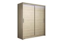 Garderobe Westa 150x58x200 cm   Beige / Hvit