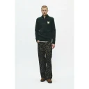 WOOD WOOD Wwtay Half Zipper 25081   Green   S