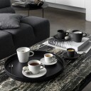 Manufacture Rock Kaffekopp med Tallerken Hvit