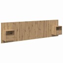  Hodegjerde Med Skap med skuff 3 pcs Artisan Eik Konstruert tre