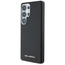 Karl Lagerfeld Saffiano MagSafe Deksel til Samsung Galaxy S25 Ultra med Metall Logo - Svart