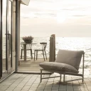 Loungestol Elvo 82 cm utendørSand