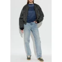 Maison Margiela Dame Topper Blå M,