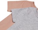Luca &  Lola Malena Topp 2-pack Grey Melange/Adobe Rose 98-104
