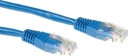 ACT Nettverkskabel Cat6 UTP 1 m Blå 10/100/1000 mbps