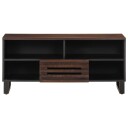  TV benk brun 100x34x46 cm heltre mango